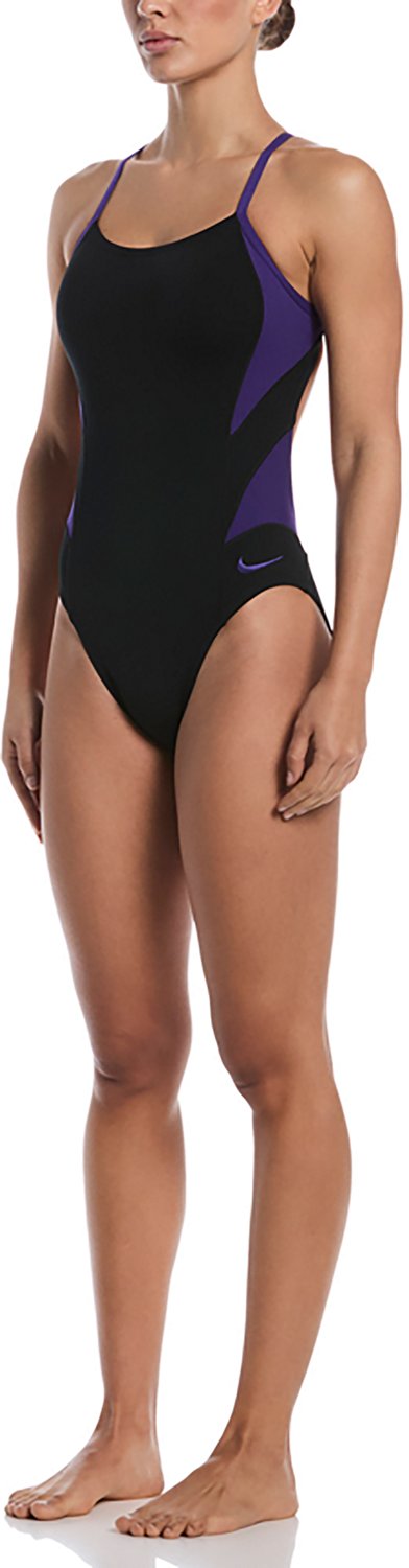 Nike Women’s HydraStrong Fly Cut‑Out One‑Piece Swimsuit - view number 4