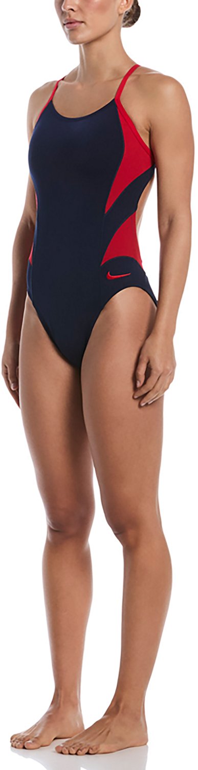 Nike Women’s HydraStrong Fly Cut‑Out One‑Piece Swimsuit - view number 4