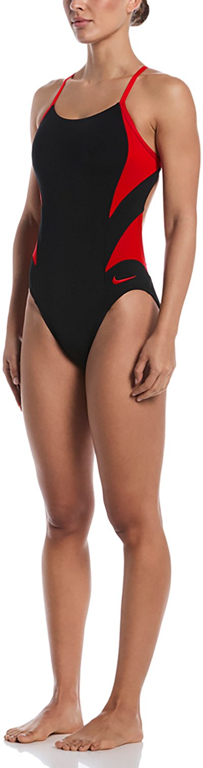 Nike Women’s HydraStrong Fly Cut‑Out One‑Piece Swimsuit - view number 4