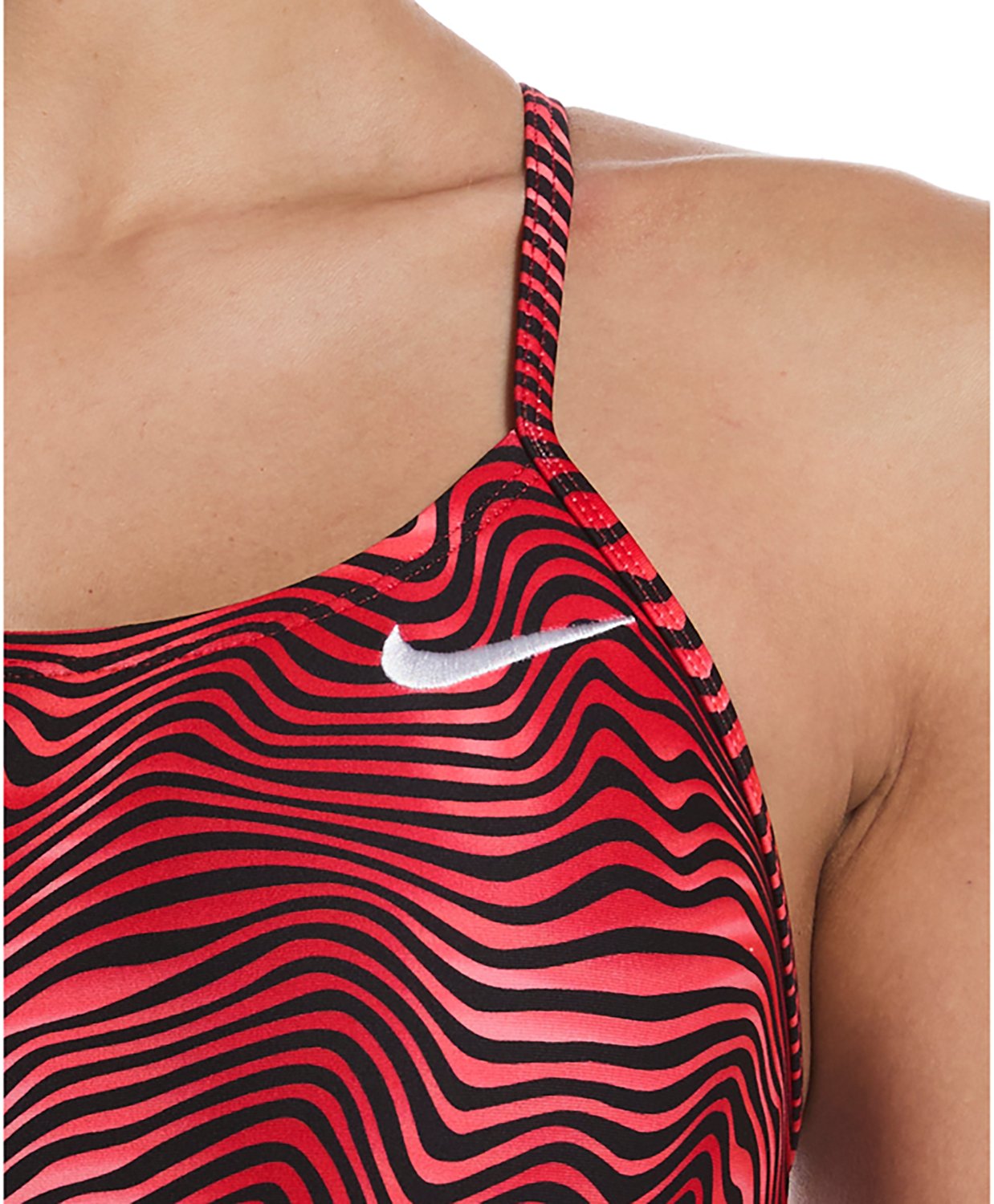 Nike Women’s HydraStrong Water Stripe Cut‑Out One‑Piece Swimsuit - view number 3
