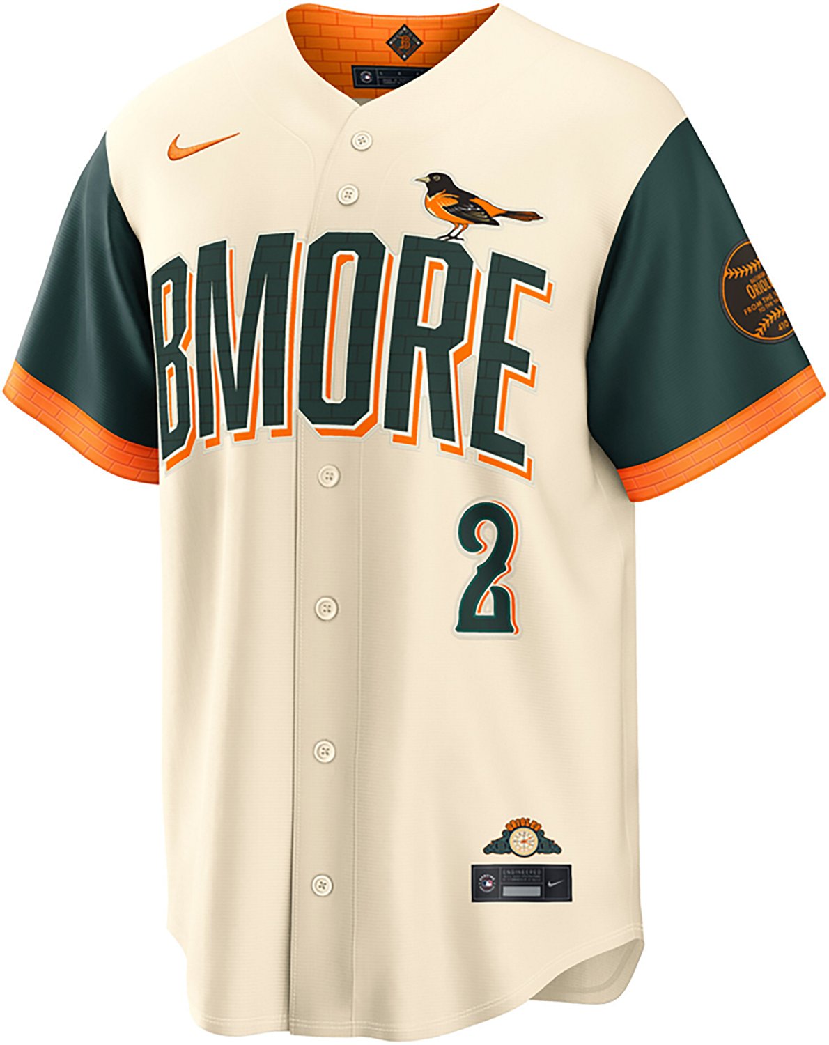 Nike Men's Baltimore Orioles Hank Aaron 2026 Stadium City Connect Jersey
