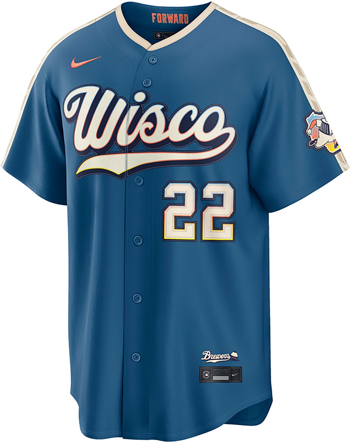 Nike Men's Milwaukee Brewers Spencer Strider 2026 Stadium City Connect Jersey
