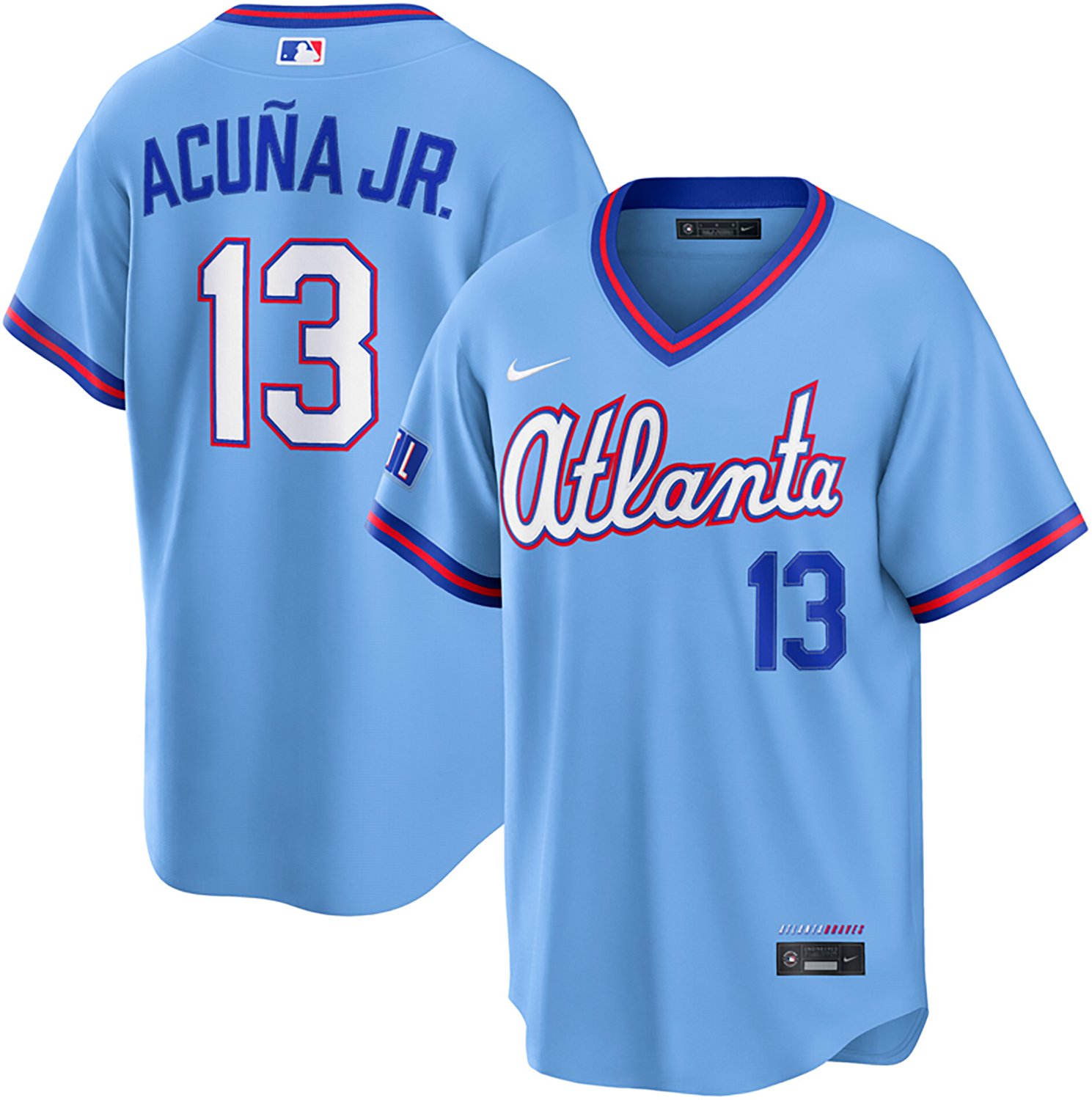 Nike Men's Atlanta Braves 2026 City Connect Replica Ronald Acuna Jr #13 Jersey - view number 3