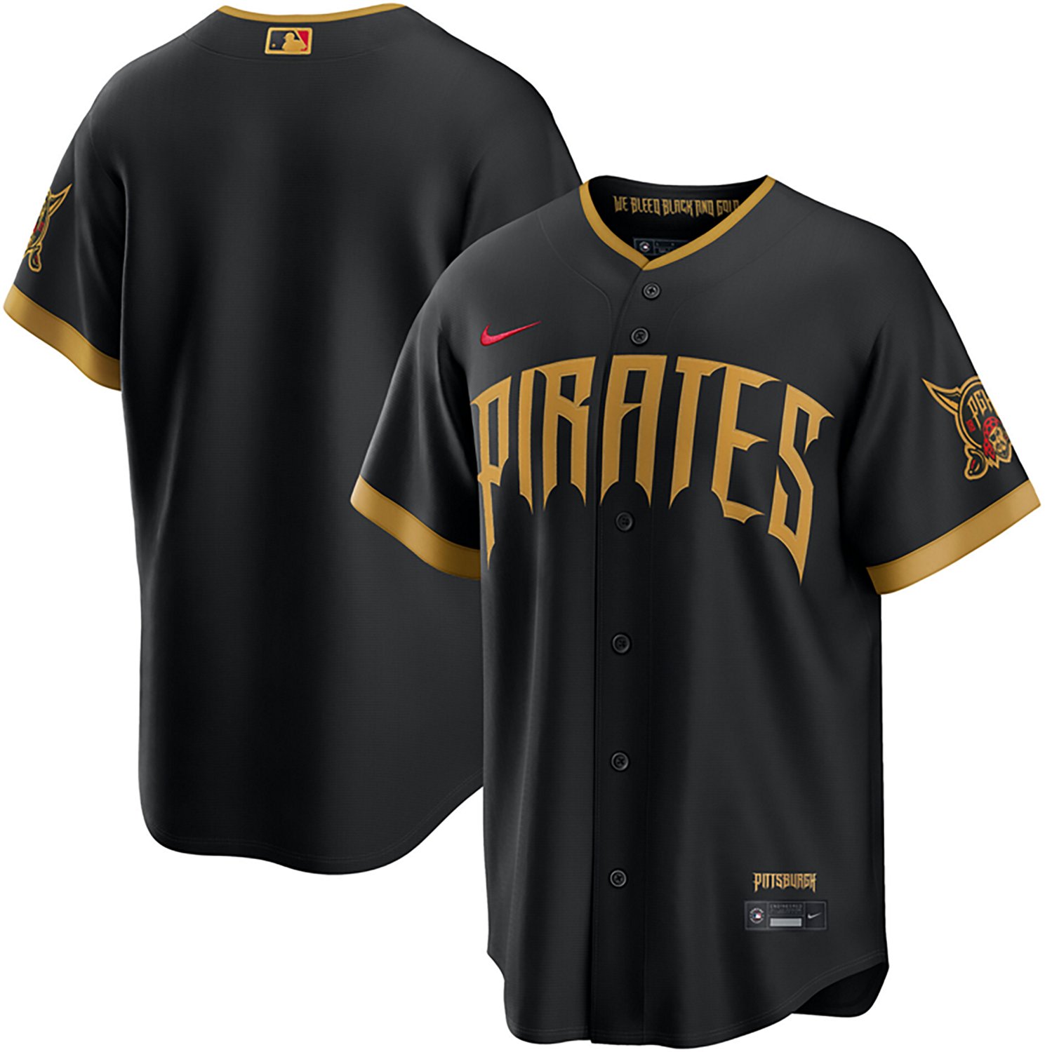 Nike Men's Pirates 2026 Stadium City Connect Jersey - view number 3