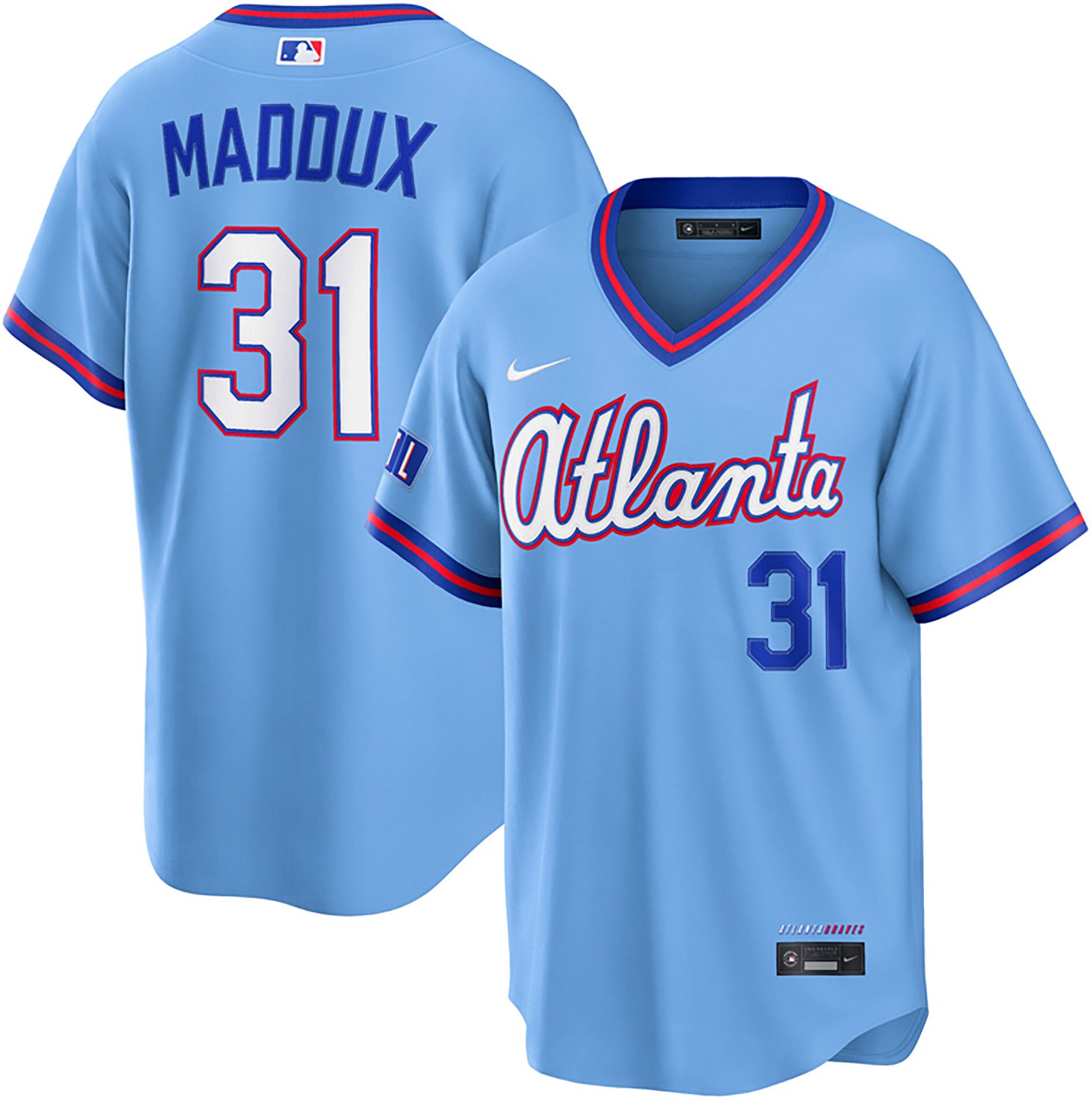 Nike Men's Atlanta Braves Greg Maddux 2026 Stadium City Connect Jersey - view number 3