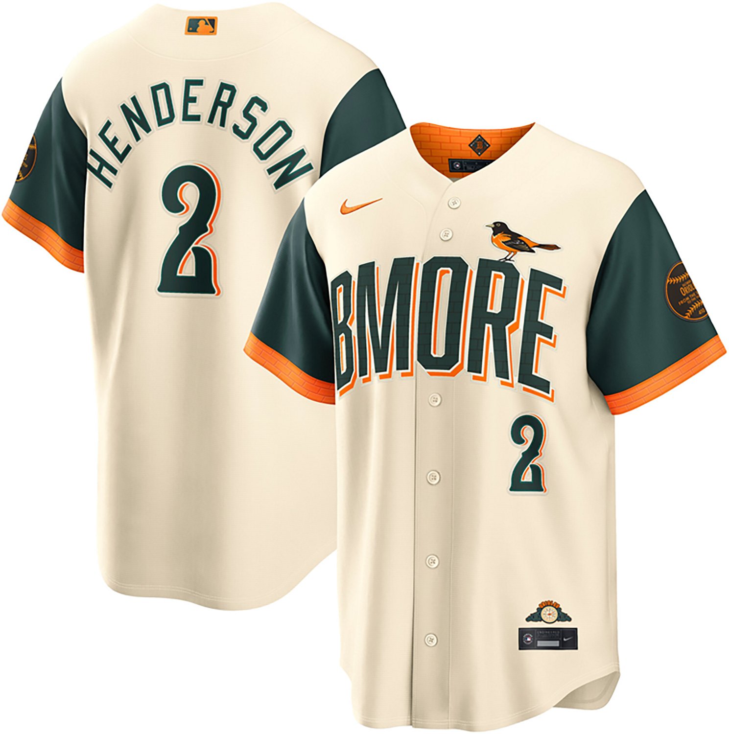Nike Men's Baltimore Orioles Gunnar Henderson 2026 Stadium City Connect Jersey - view number 3