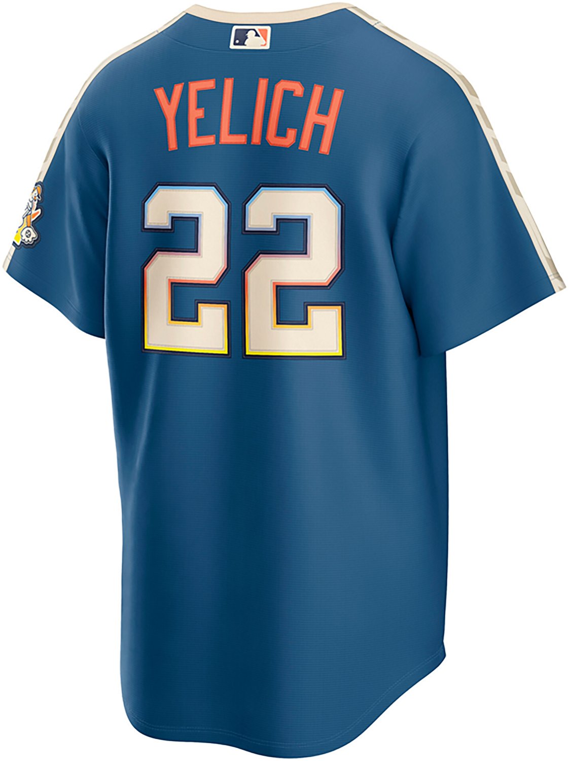 Nike Men's Milwaukee Brewers Christian Yelich 2026 Stadium City Connect Jersey - view number 2