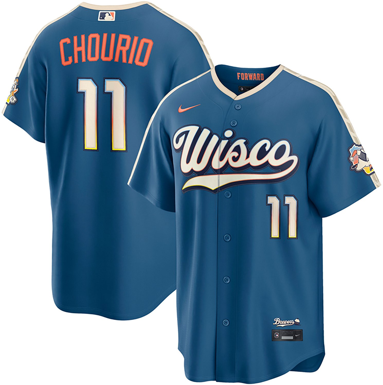 Nike Men's Milwaukee Brewers 2026 Stadium City Connect Jersey - view number 3
