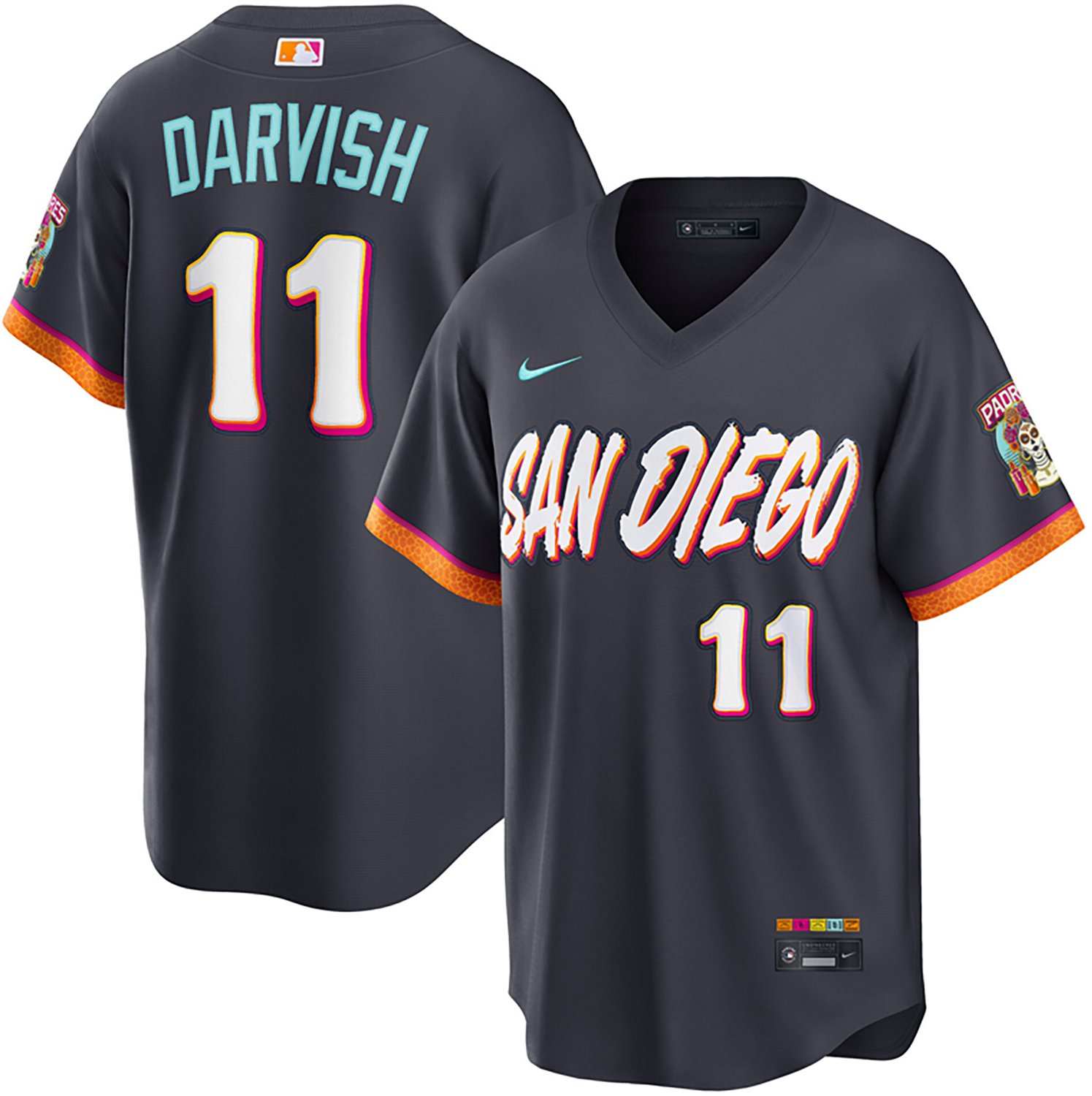 Nike Men's San Diego Padres Yu Darvish 2026 Stadium City Connect Jersey - view number 3