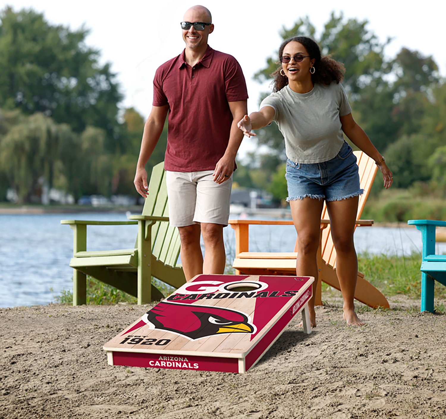 YouTheFan Arizona Cardinals Cornhole Game - view number 2