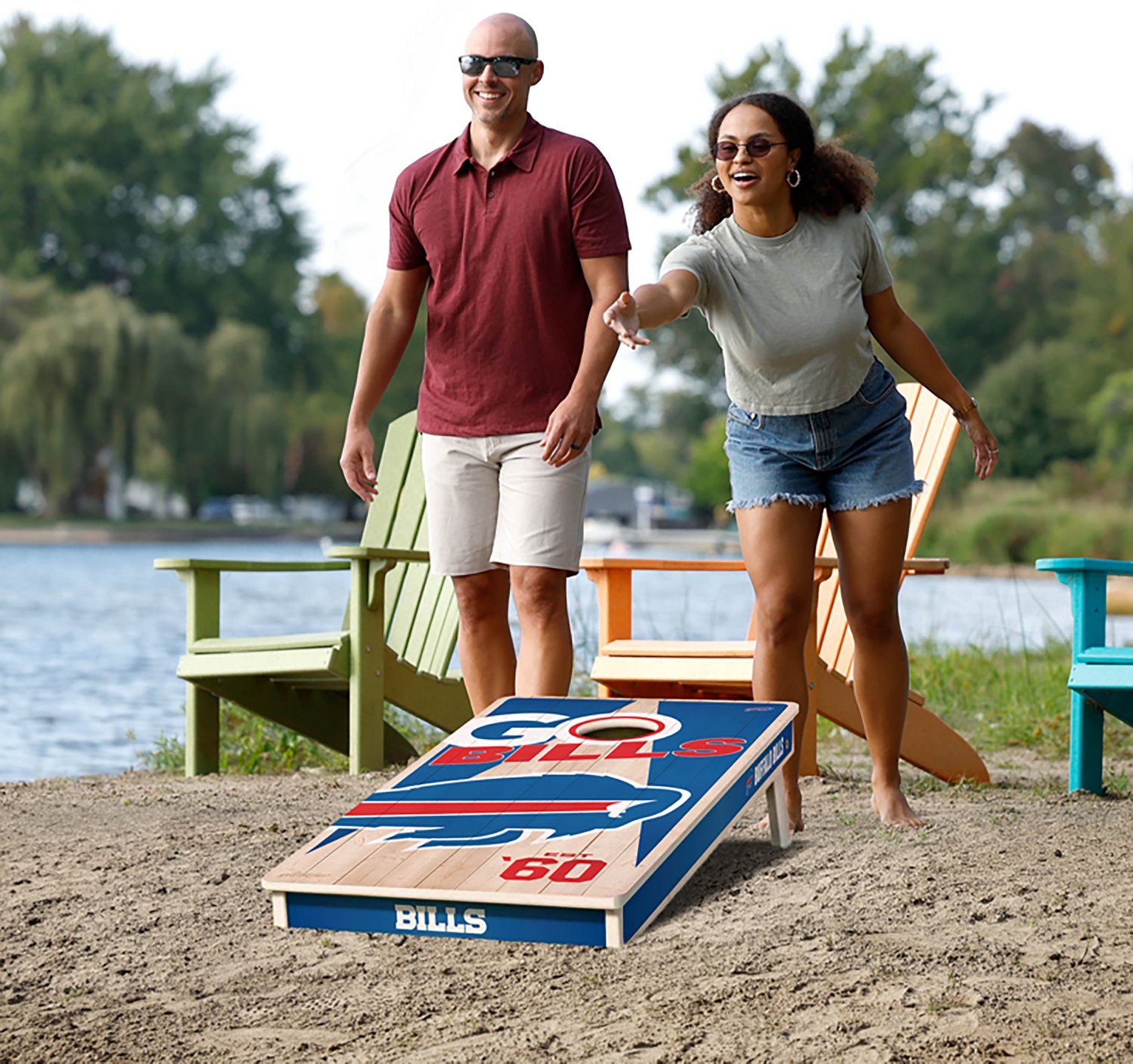 YouTheFan Buffalo Bills Cornhole Game - view number 2