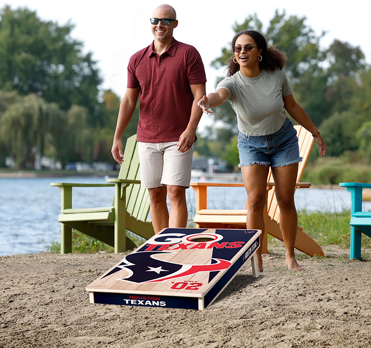 YouTheFan Houston Texans Cornhole Game - view number 2