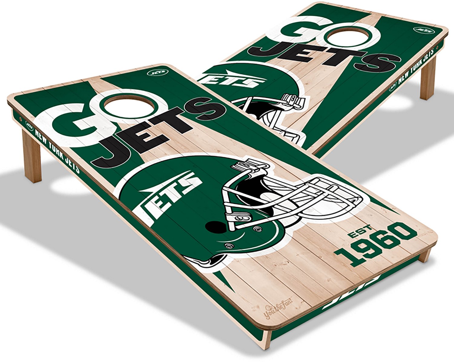 YouTheFan New York Jets Cornhole Game