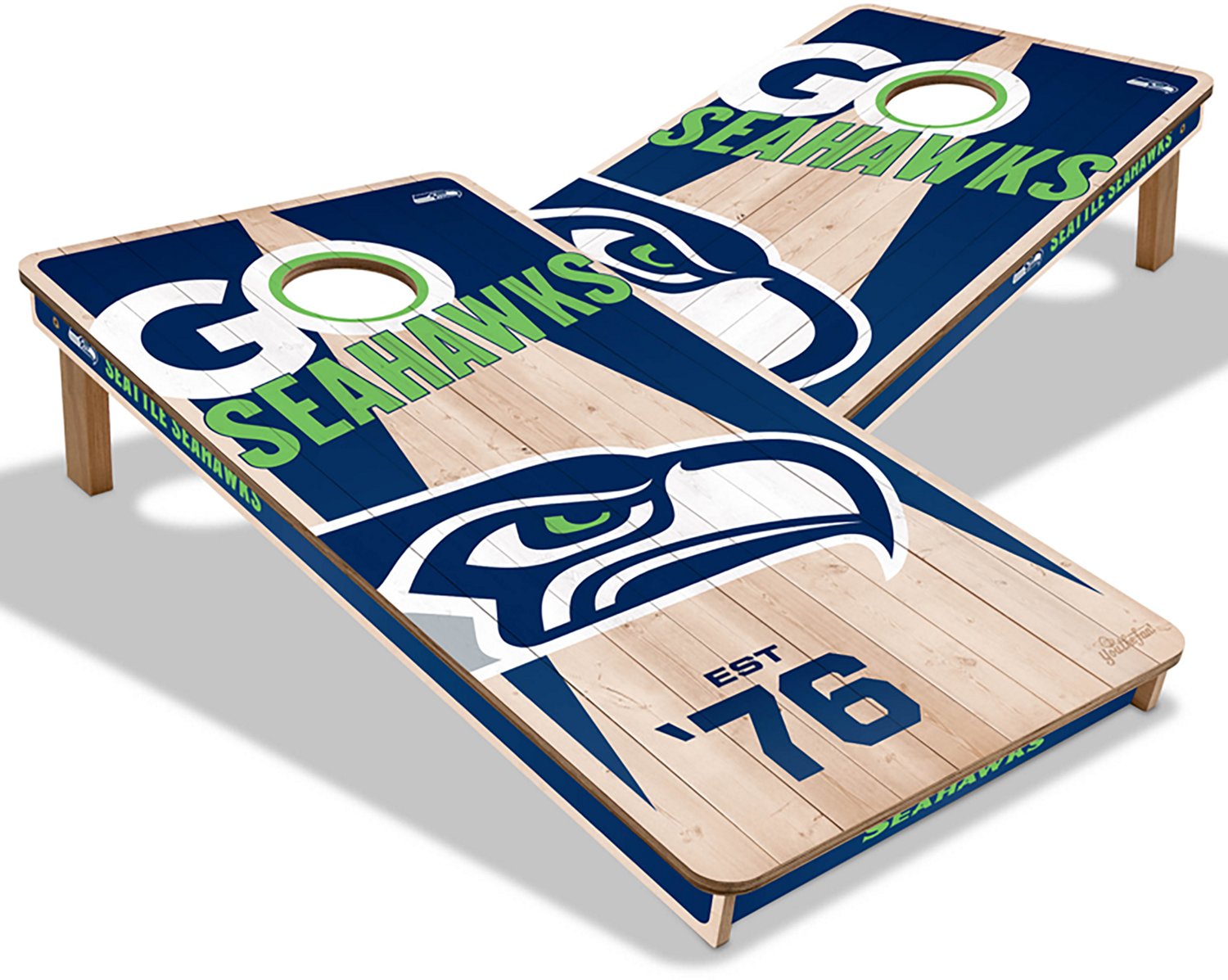 YouTheFan Seattle Seahawks Cornhole Game