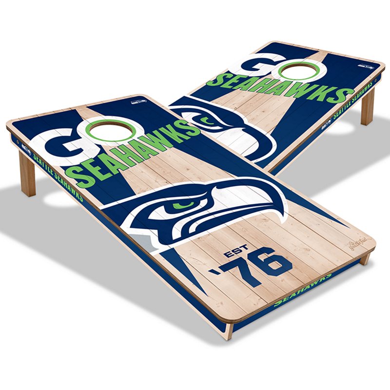 YouTheFan Seattle Seahawks Cornhole Game