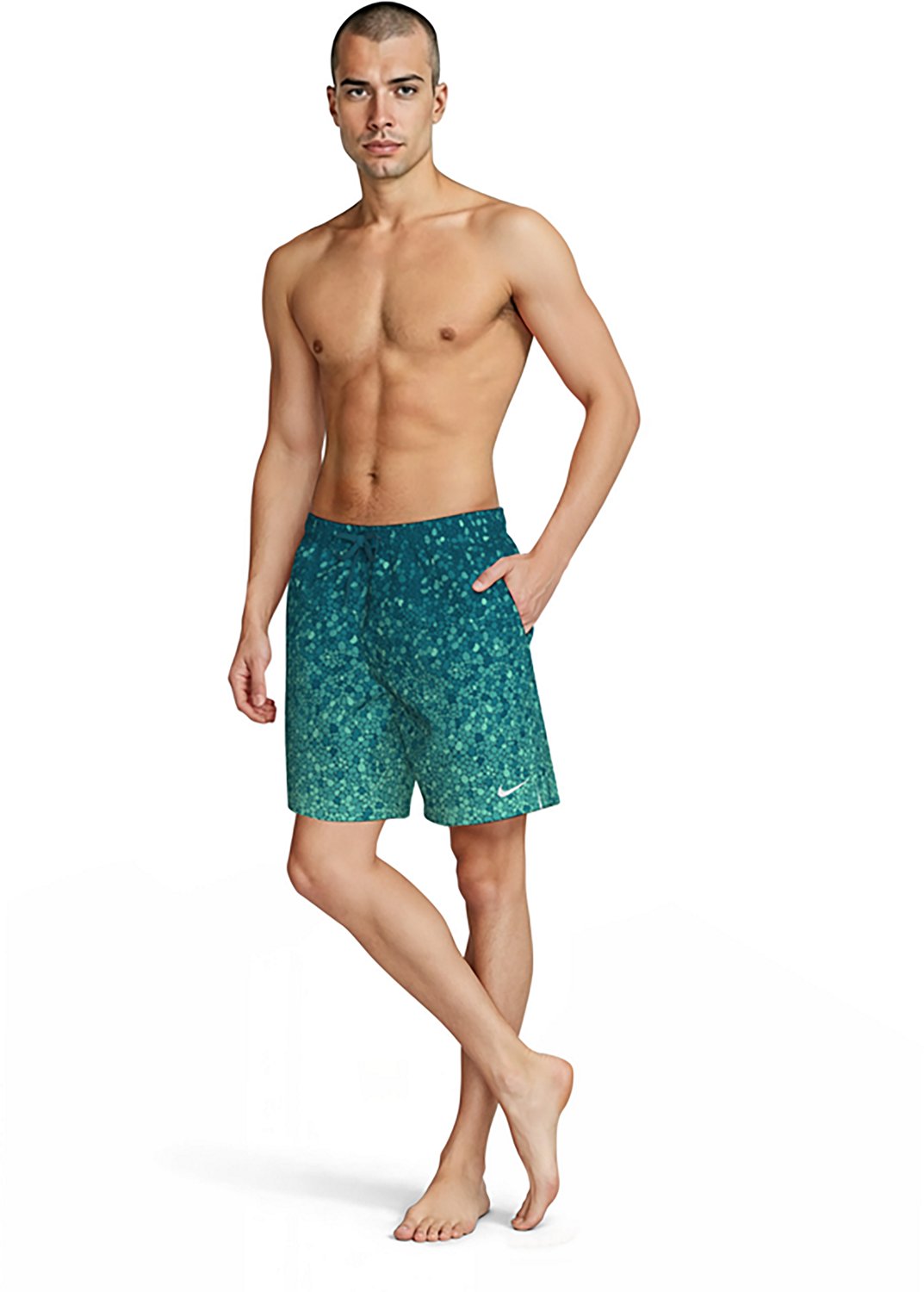 Nike Men's Breaker Pebble Fade Volley Swim Shorts - view number 7