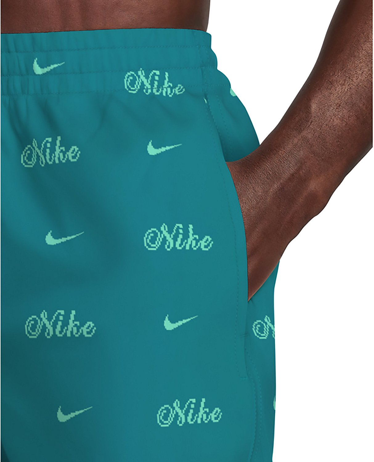 Nike Men's Breaker Digi Swoosh Volley Swim Shorts - view number 4