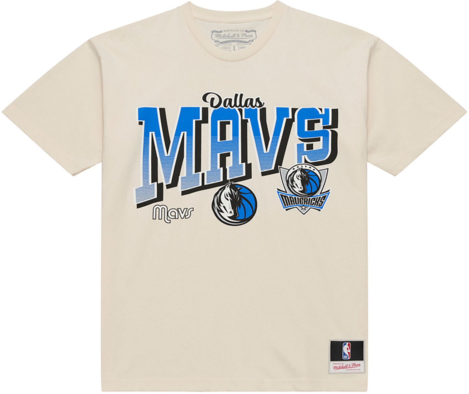 Mitchell & Ness Men's Dallas Mavericks Retro Team Graphic T-shirt