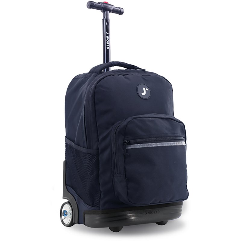 J World Sunrise 18" Kids Rolling Backpack - Black