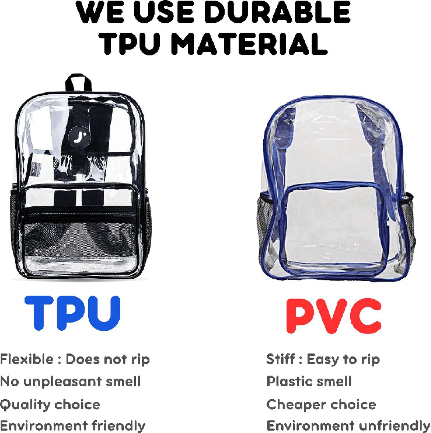 J World Clear Backpack 17.6L - view number 3