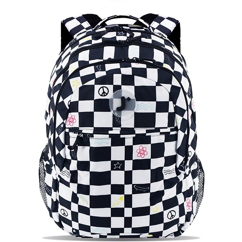 J World Cornelia Kids School Backpack - Icon checkers