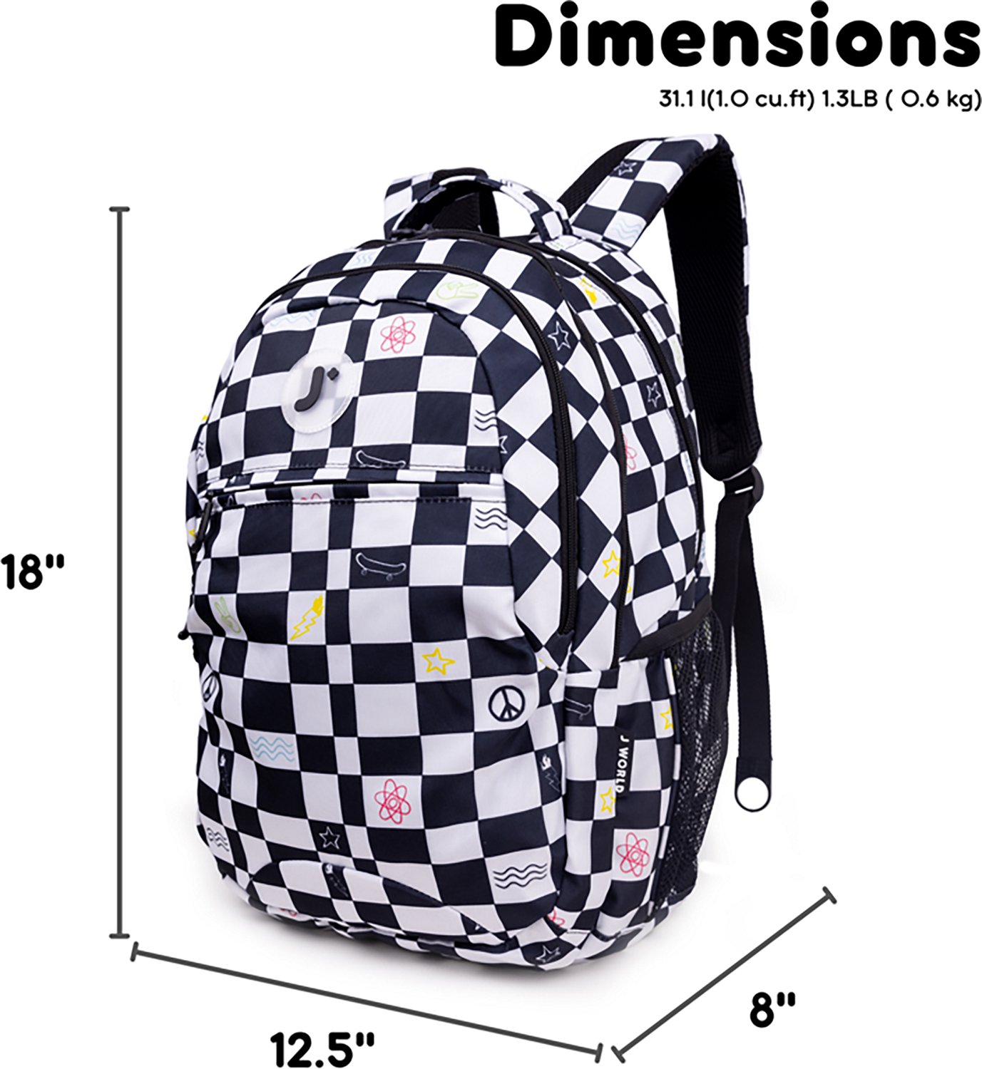 J World Kids Cornelia School Backpack 29.5L - view number 6
