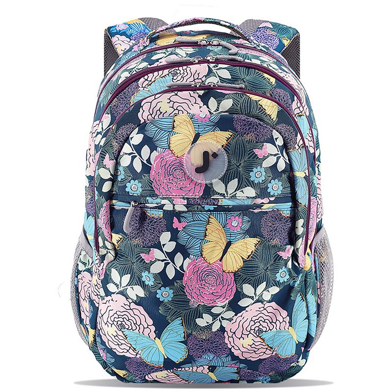 J World Cornelia Kids School Backpack - Secret garden