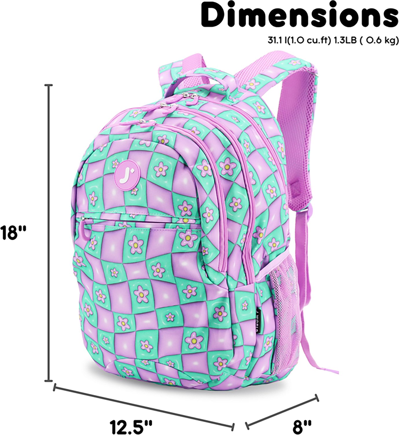 J World Kids Cornelia School Backpack 29.5L - view number 6
