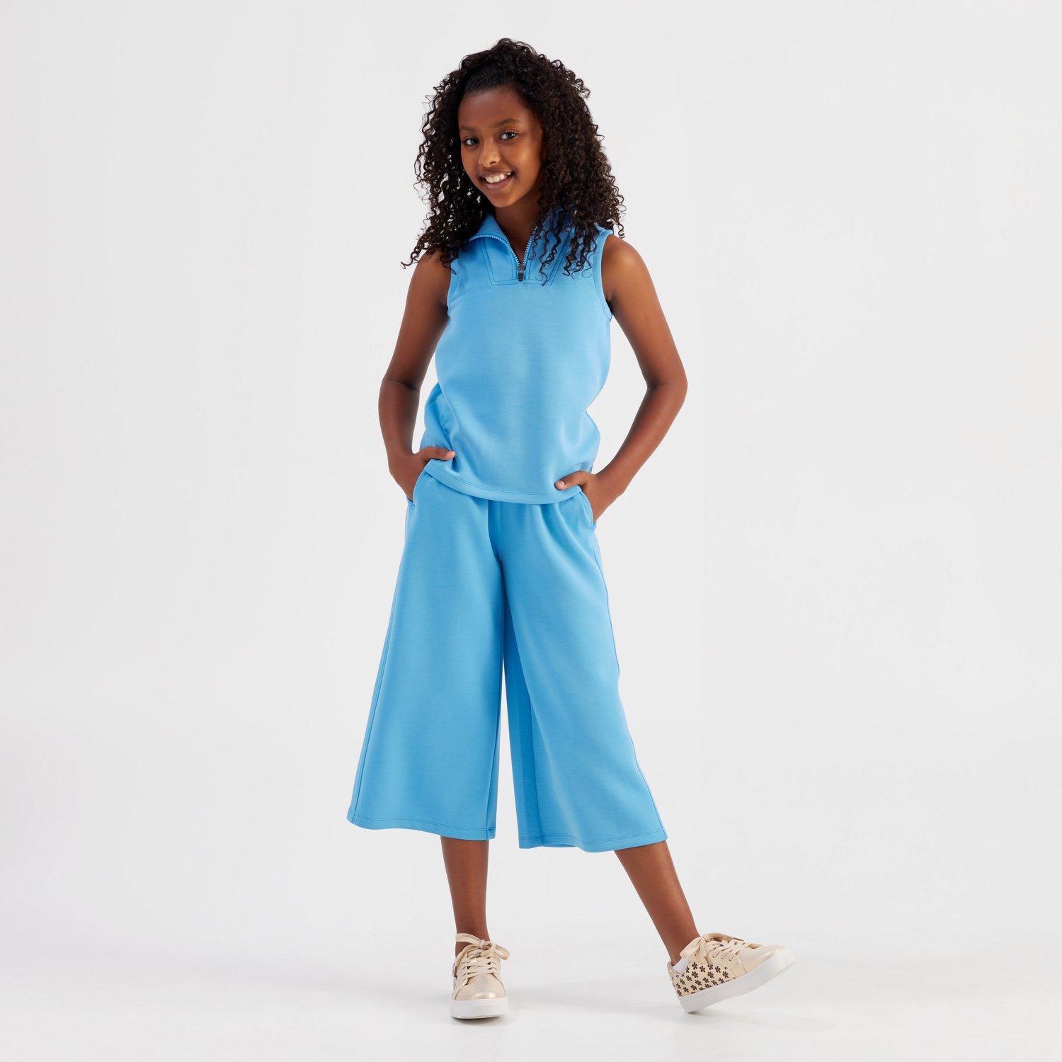 Freely Girls' Mia Sandwashed Crop Pant