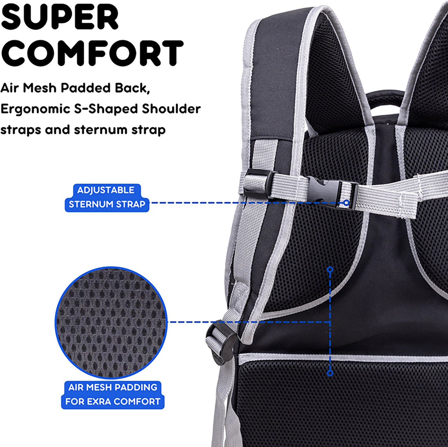 J World Atom Multi-Compartment Laptop Backpack 29.5L - view number 4