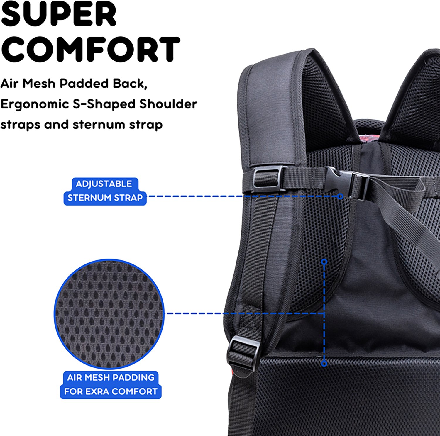 J World Atom Multi-Compartment Laptop Backpack 29.5L - view number 4