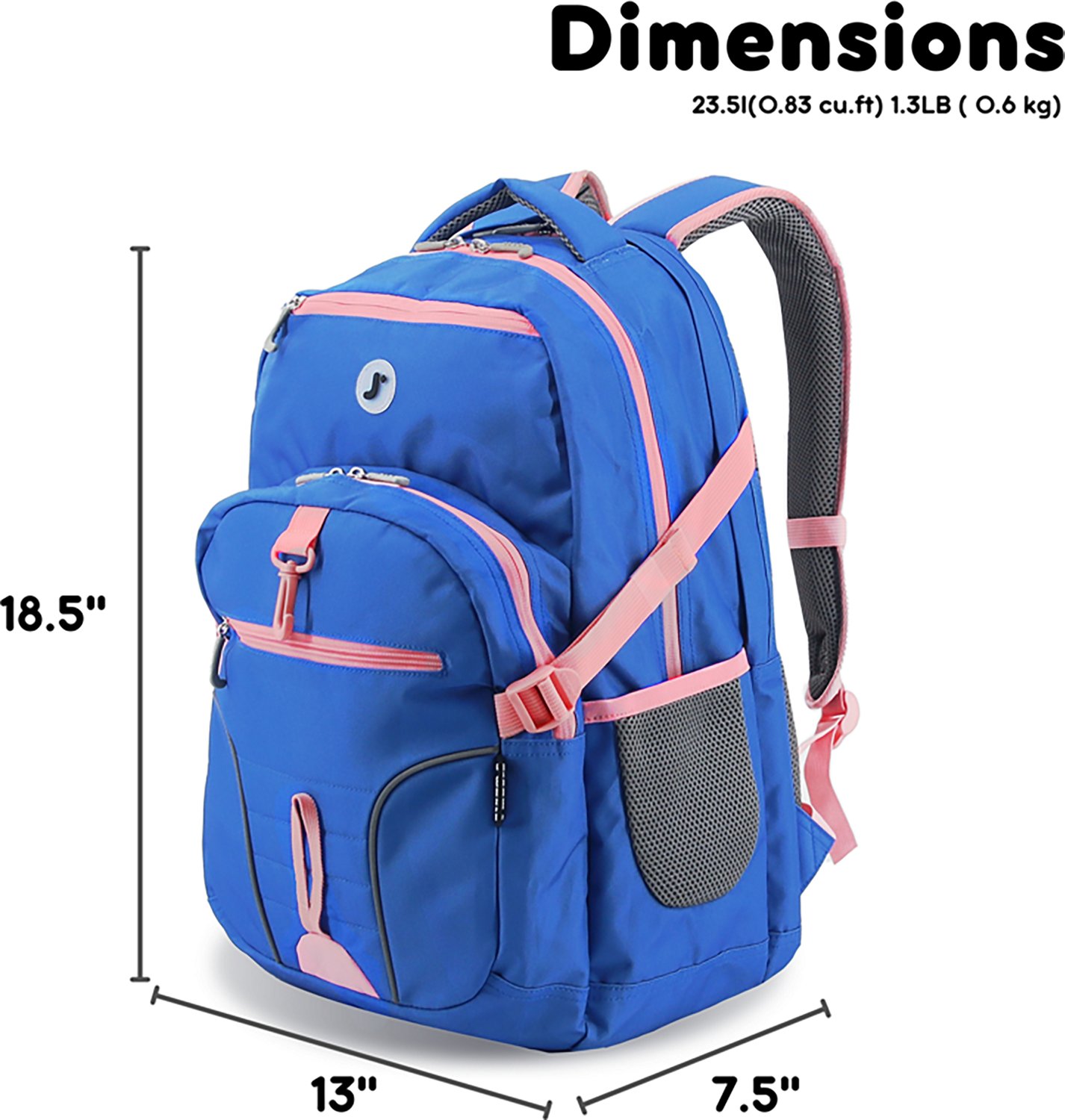 J World Atom Multi-Compartment Laptop Backpack 29.5L - view number 6