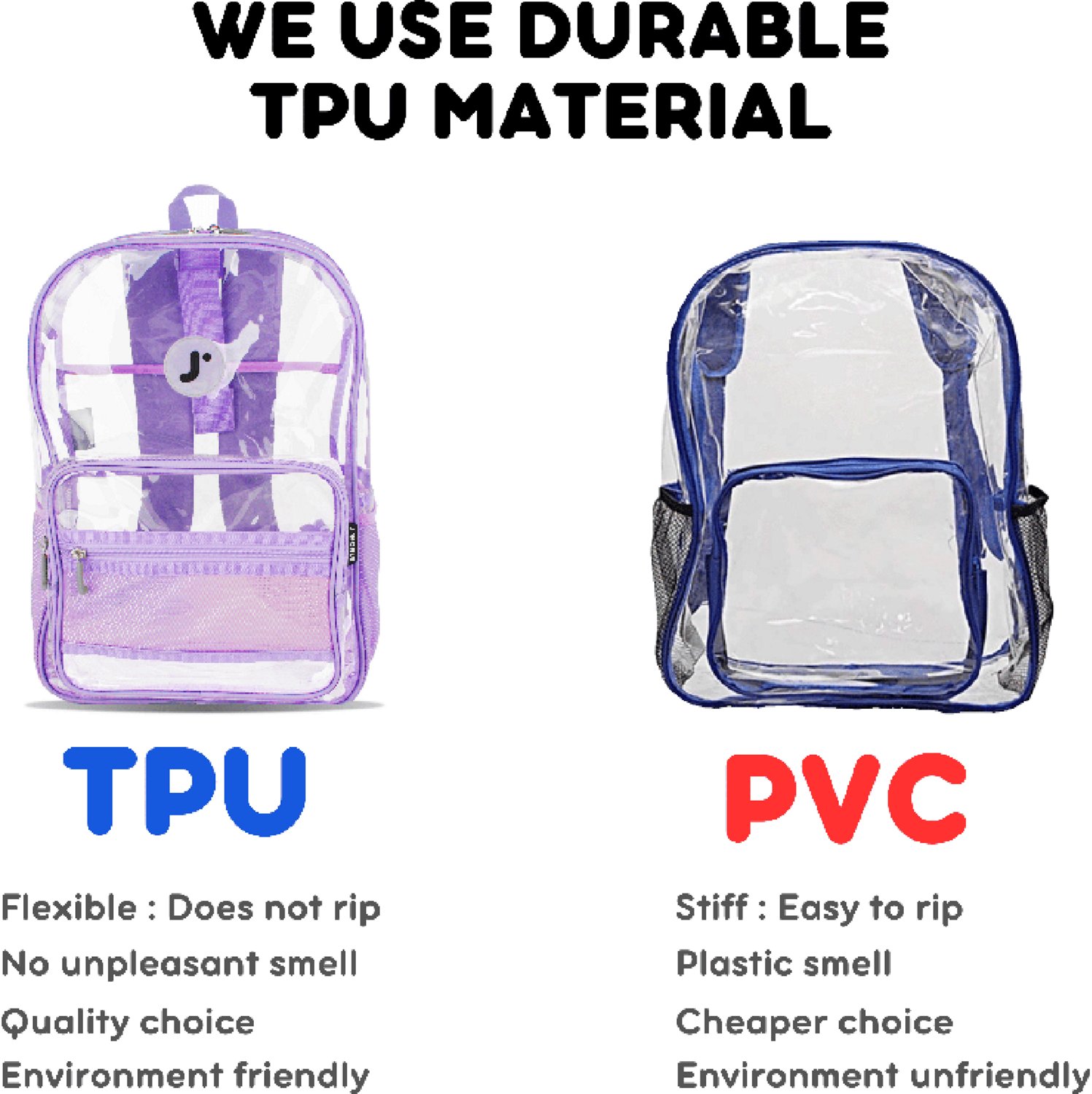 J World Clear Backpack 17.6L - view number 3