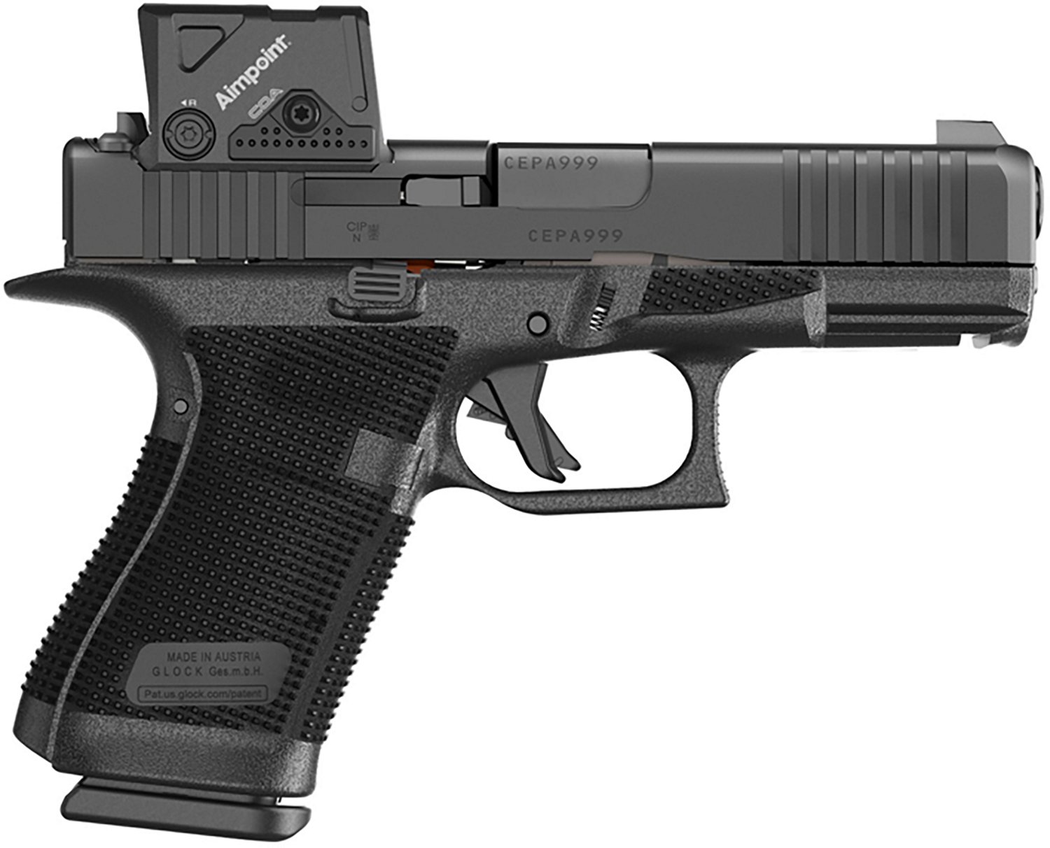 GLOCK 19 Gen 6 9mm Luger Double Action Pistol