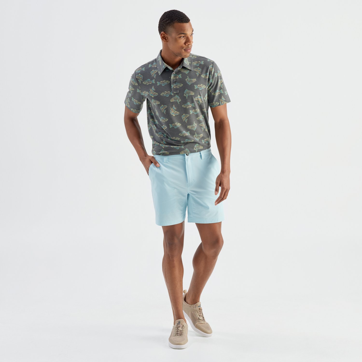 Magellan Outdoors Men's Pro Jacob Wheeler Angler Hybrid Shorts 7 in                                                              - view number 2