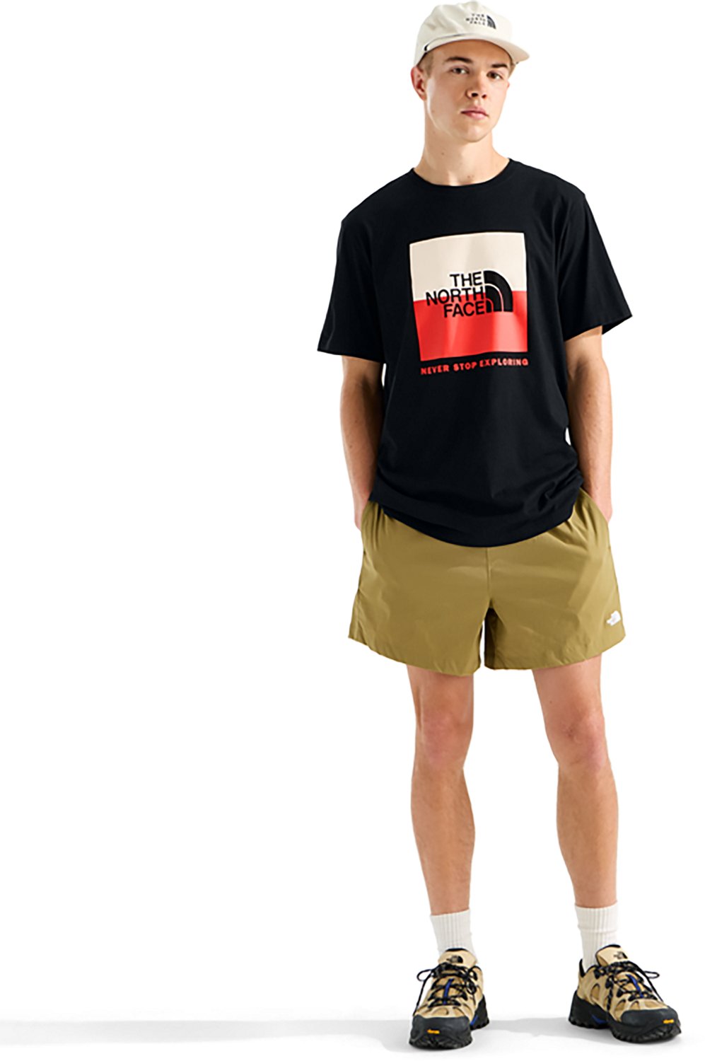 The North Face Men's Base Box NSE Infill Split Short Sleeve T-shirt - view number 4
