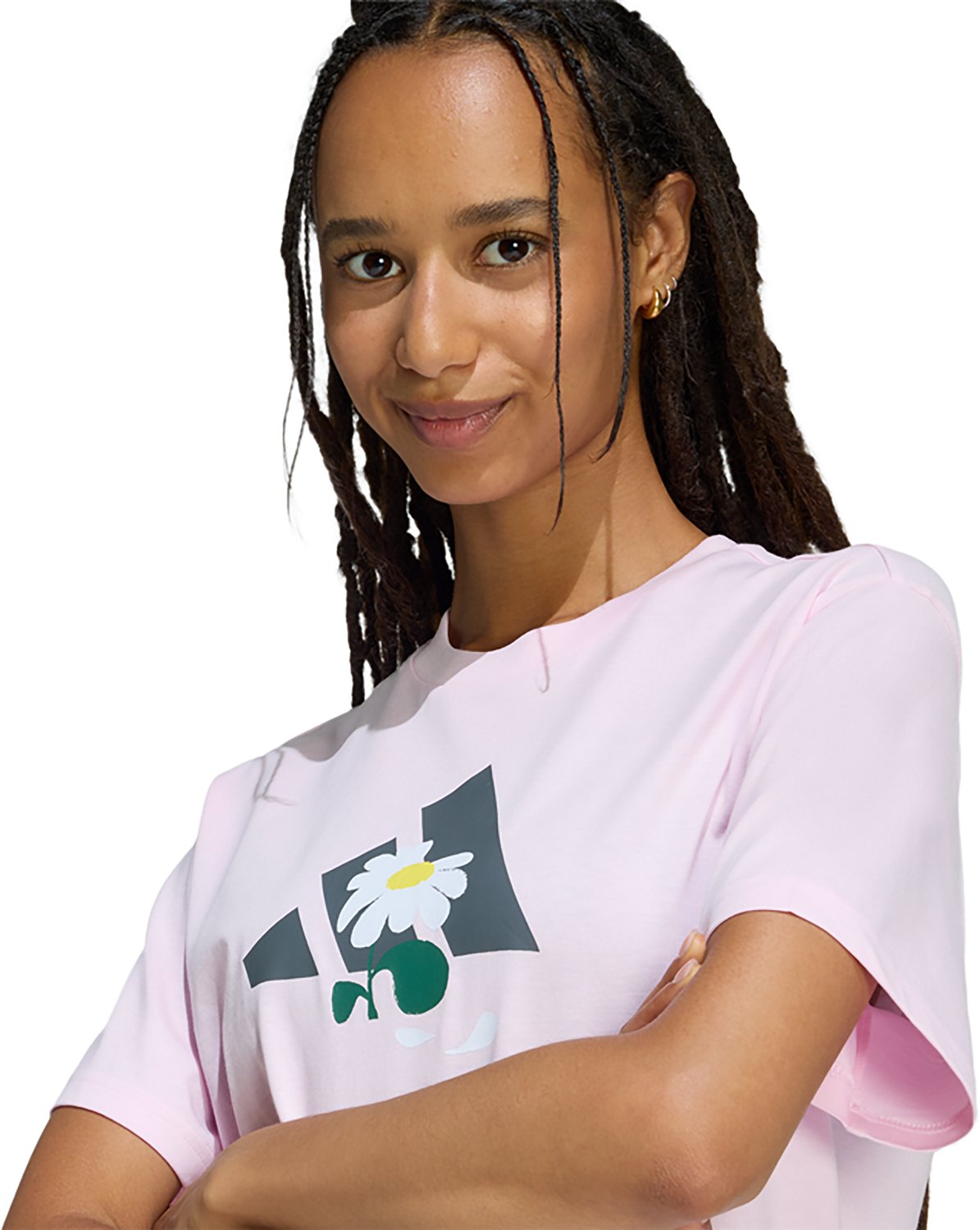adidas Women's Soft Side 2 Graphic T-shirt - view number 3