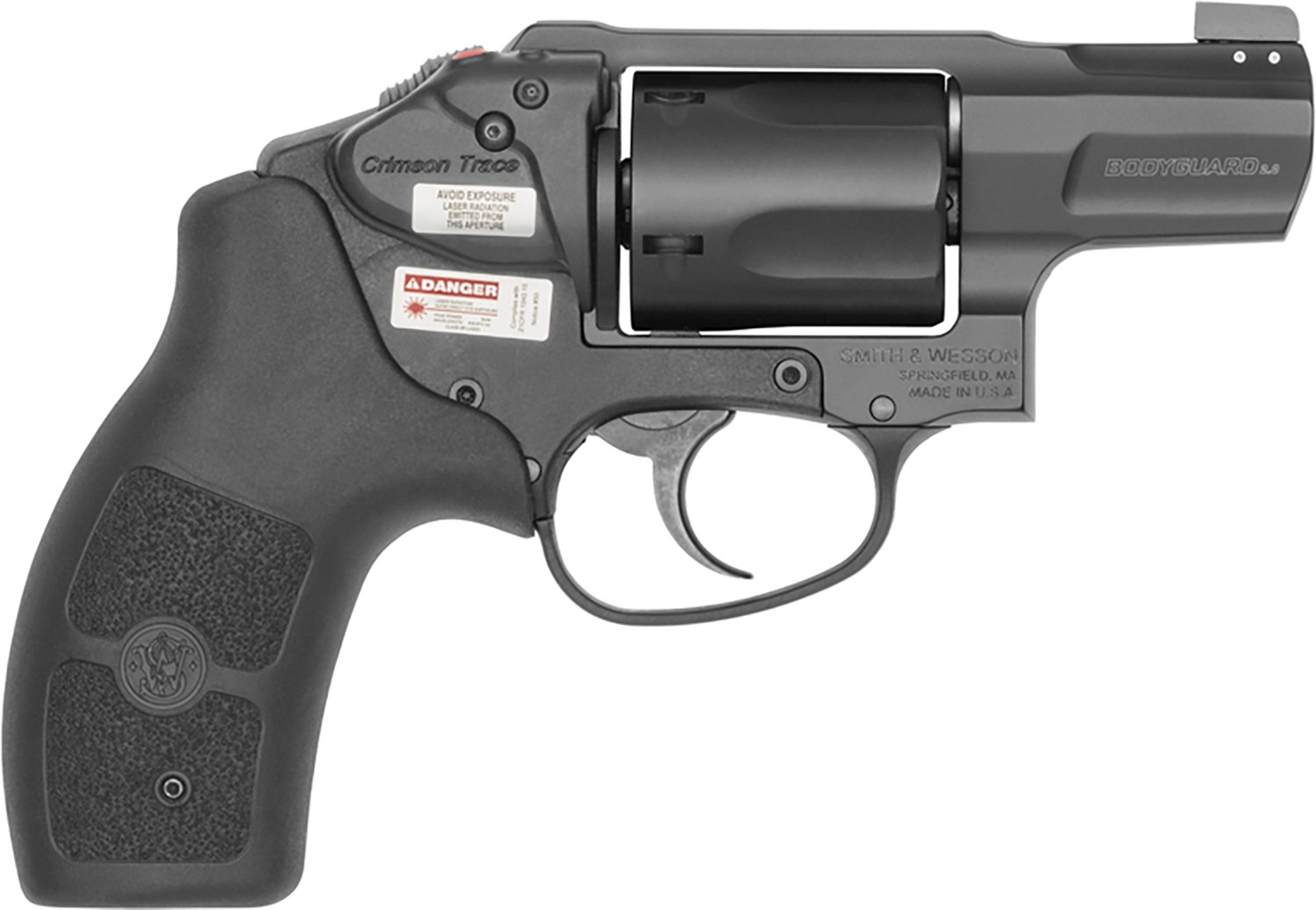 Smith & Wesson Bodyguard 38 2.0 .38 S&W Special 5rd Revolver with Crimson Trace Laser