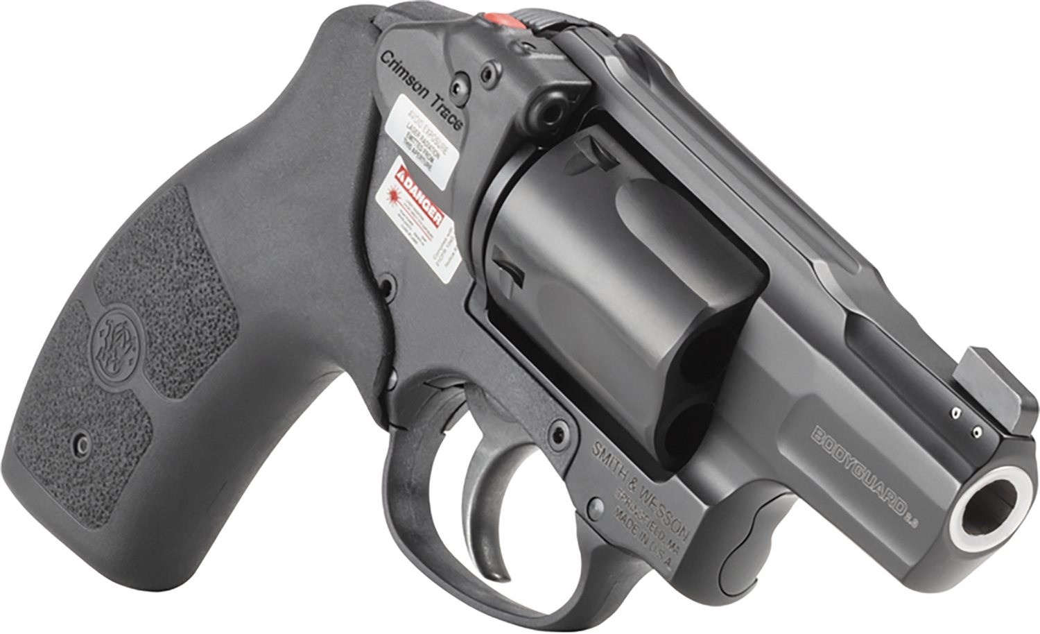 Smith & Wesson Bodyguard 38 2.0 .38 S&W Special 5rd Revolver with Crimson Trace Laser - view number 3