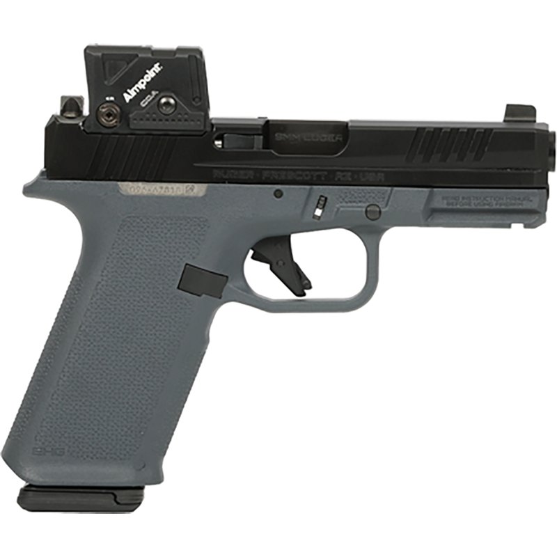 Ruger RXM Full-Size Semi-Auto Pistol with Aimpoint COA Optic - Stealth Gray