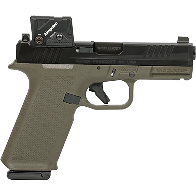 Ruger RXM Full-Size Semi-Auto Pistol with Aimpoint COA Optic - Olive Drab Green