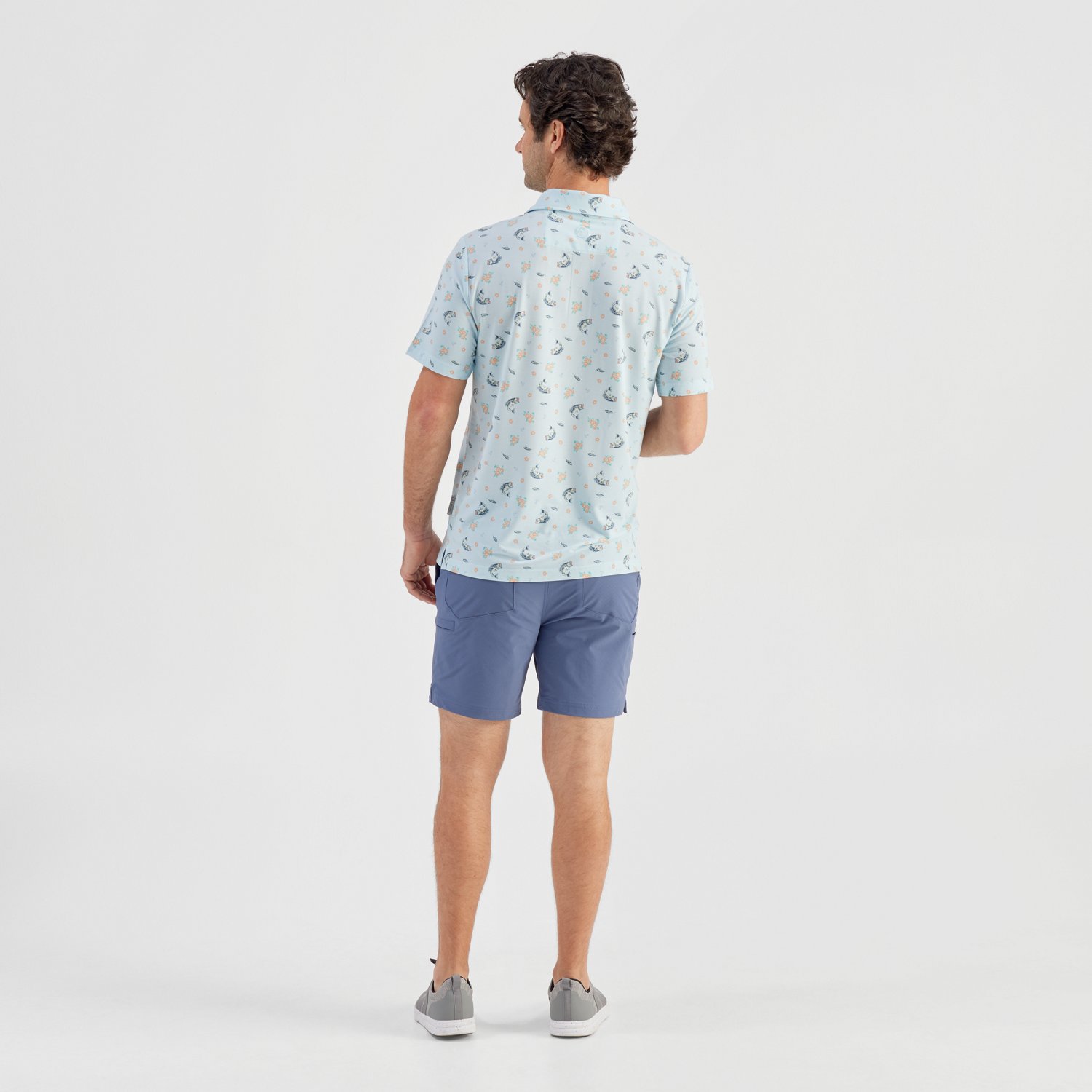 Magellan Outdoors Men's Pro Jacob Wheeler Angler Printed Polo Shirt                                                              - view number 3