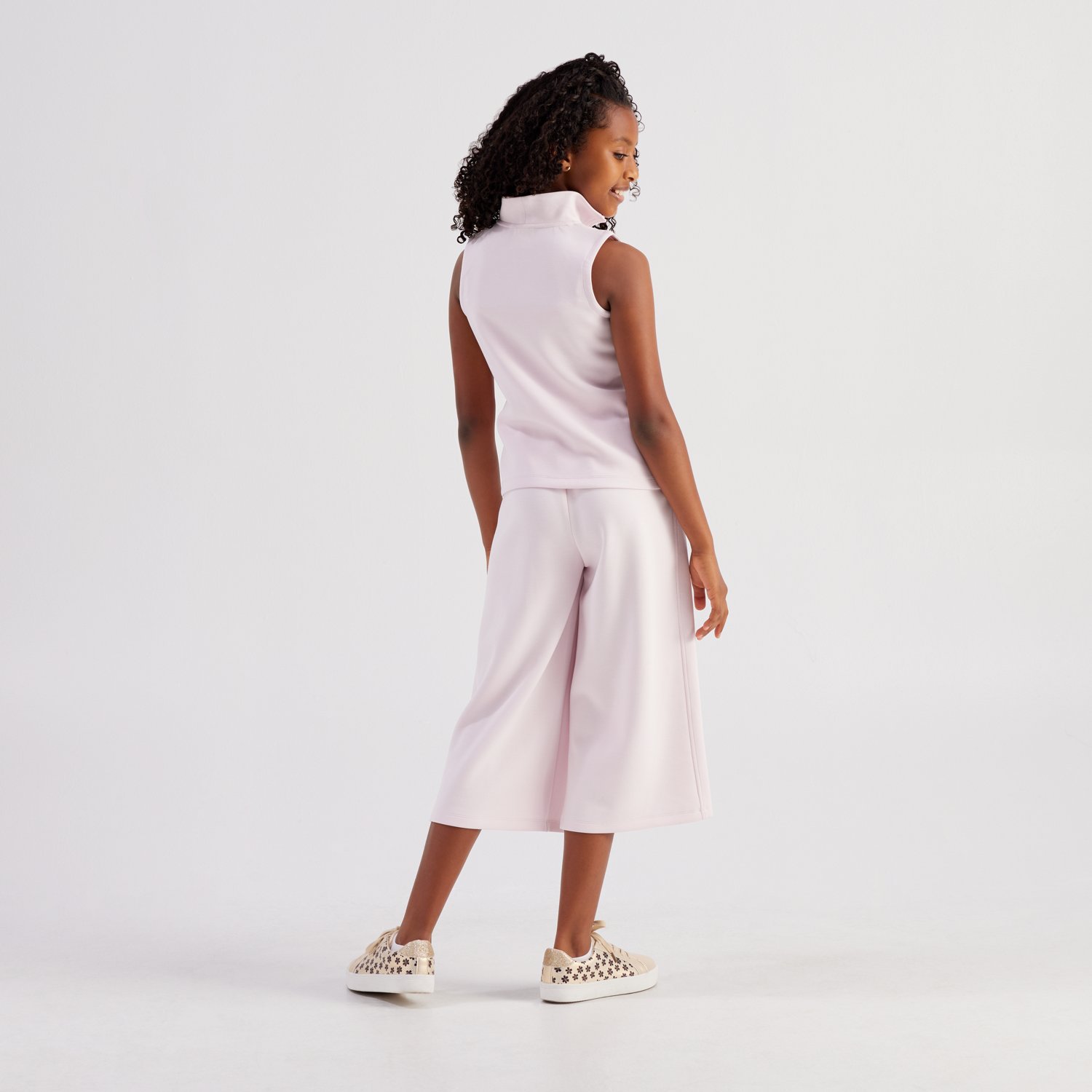 Freely Girls' Mia Sandwashed Zip Tank Top - view number 2