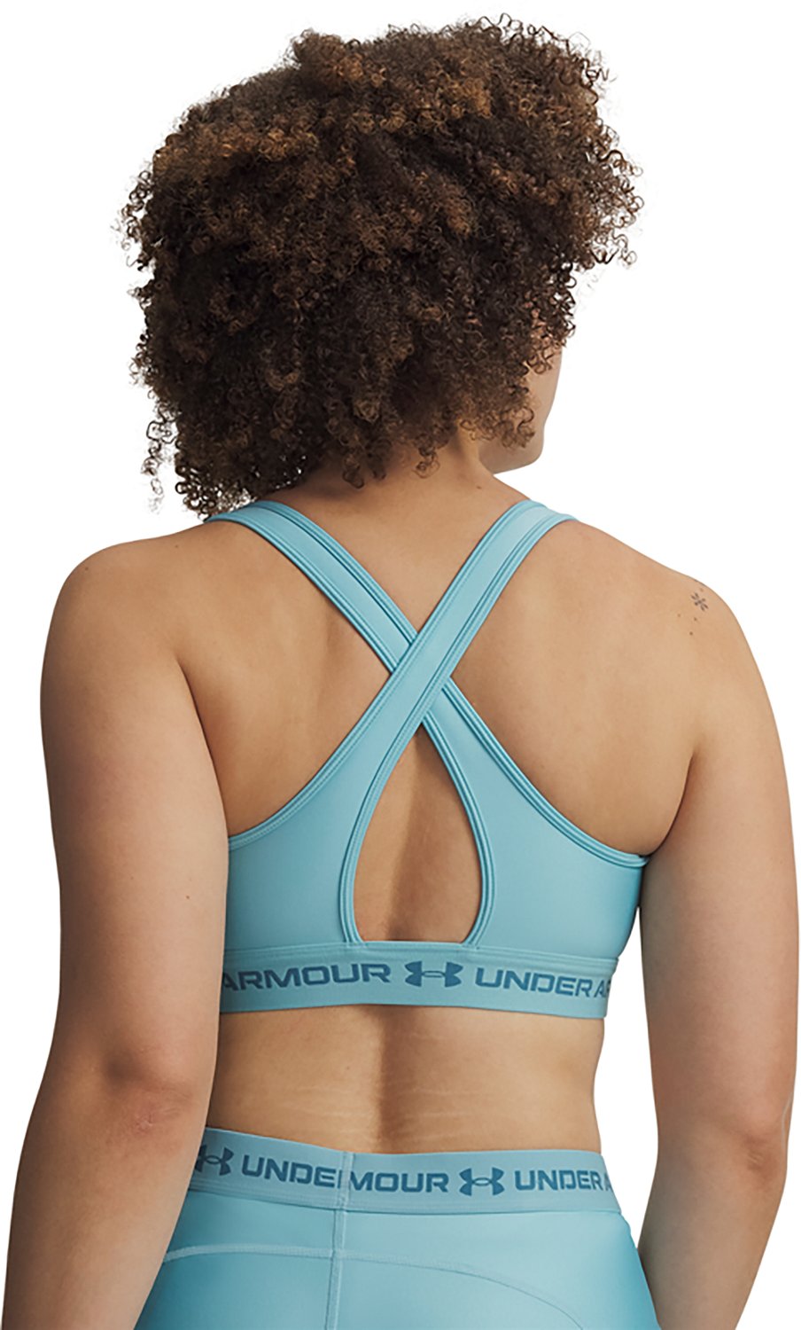 Under Armour Women's Crossback Mid Sports Bra                                                                                    - view number 2