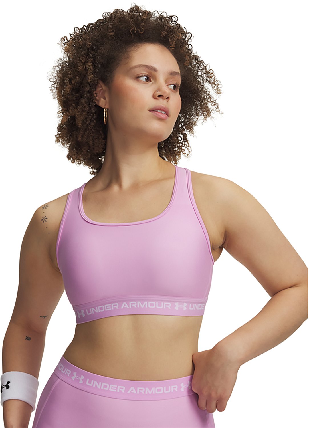 Under Armour Women's Crossback Mid Sports Bra