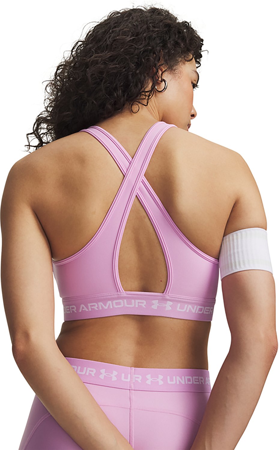 Under Armour Women's Crossback Mid Sports Bra                                                                                    - view number 2