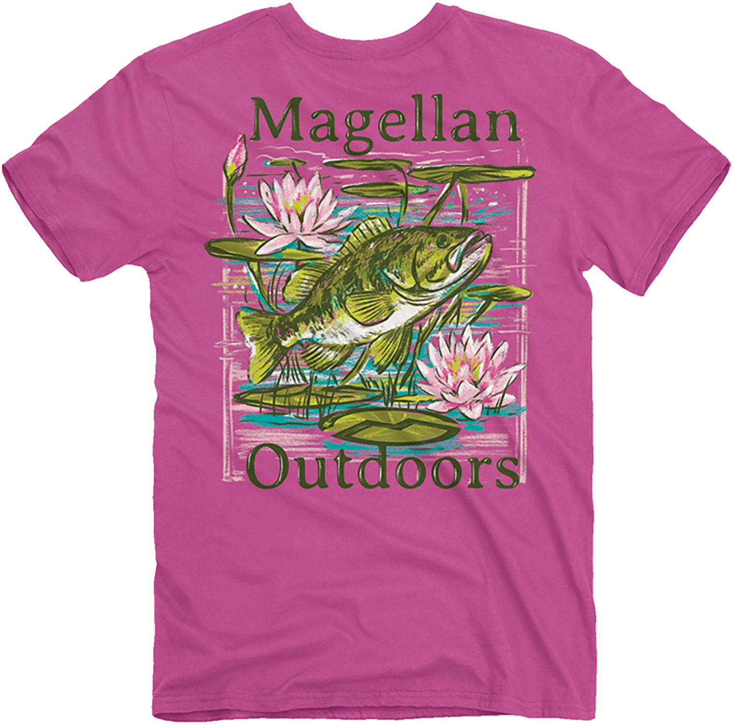 Largemouth Bass Youth Girls T-Shirt