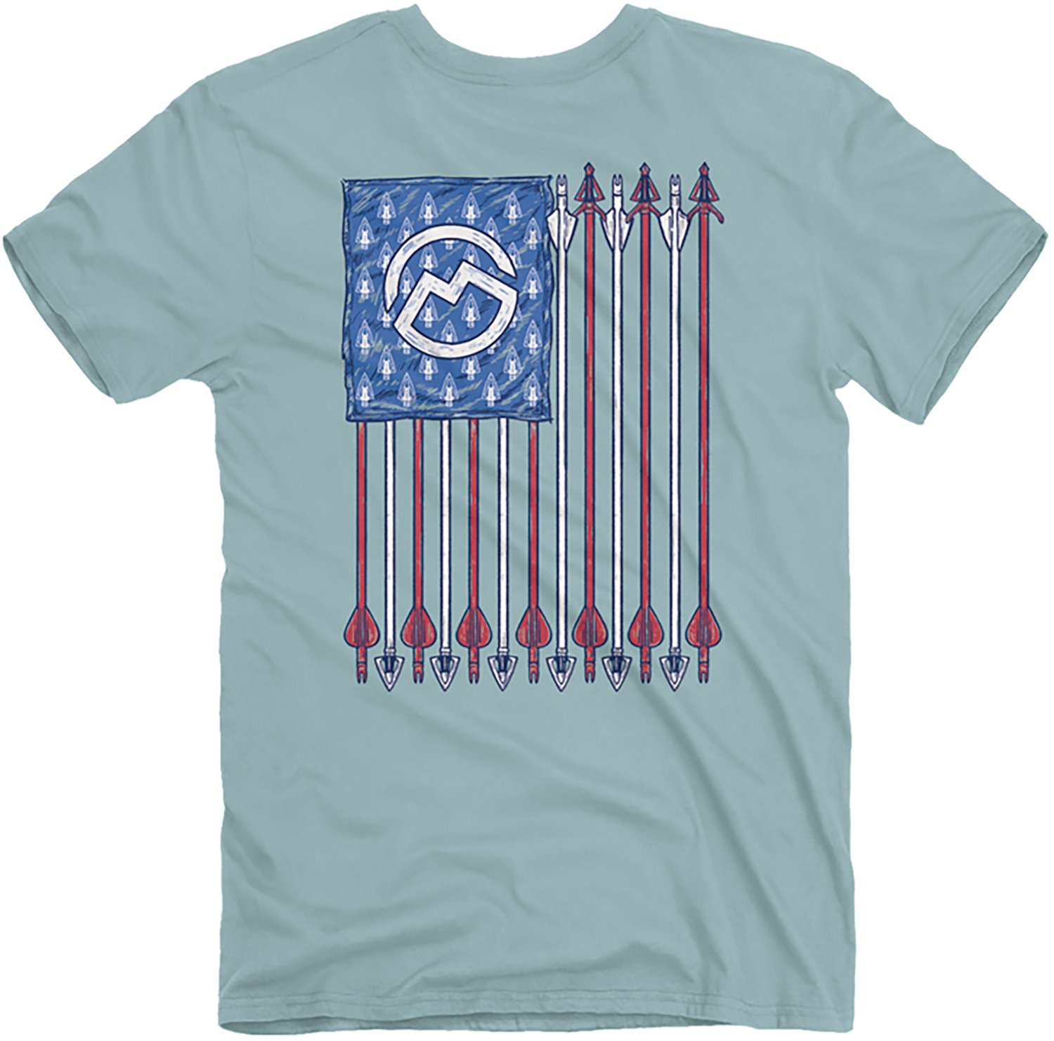 Magellan Outdoors Men's Old Glory Arrows T-shirt - view number 2