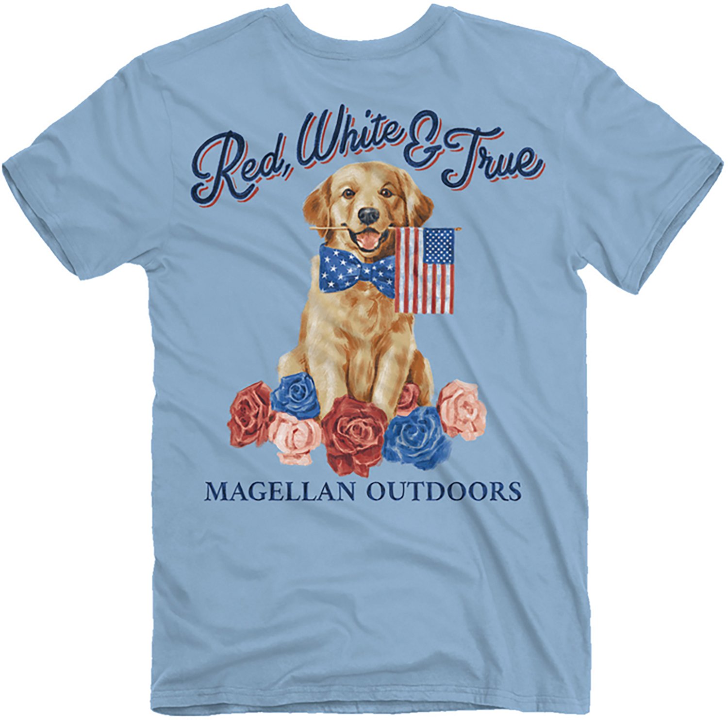 Magellan Outdoors Girls' Red, White and True T-shirt