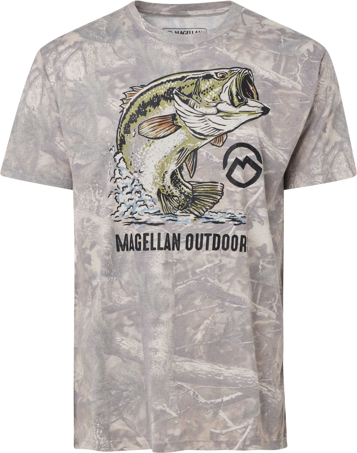 Magellan Outdoors Men's Bass Camo T-shirt
